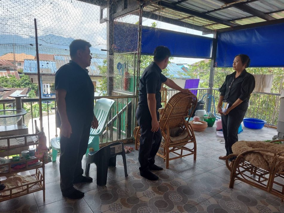 ลงพื้นที่ตรวจสอบประเด็นปัญหาและข้อเท็จจริง หลังได้รับร้องเรียนเหตุรำคาญกลิ่นเหม็นของสัตว์เลี้ยง (แมว) 